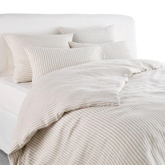 AM.PM Dekbedovertrek in gewassen linnen, Kalaya