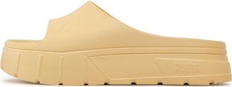Puma (WMNS) PUMA Mayze Stack Injex Sandal Light Straw 389454-03