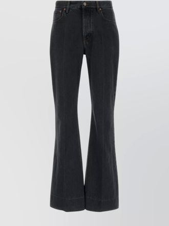Valentino Garavani denim straight-leg trousers