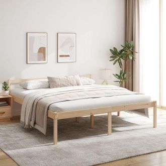 vidaXL Cama Senior De Matrimonio Sin Colch&oacute;n 180x200 Cm Vidaxl