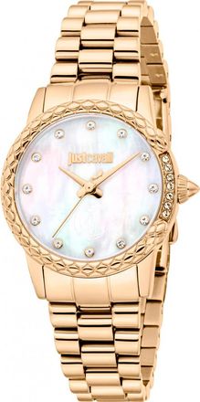 Just Cavalli Womens JC1L310M0065 Ladies Animalier Fiorenza Snake Watch - Gold - One Size