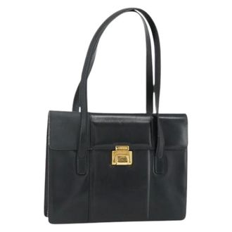 Gucci Pre-owned Handbags, female, Black, Size: ONE SIZE Pre-owned Vintage Tote Bag
