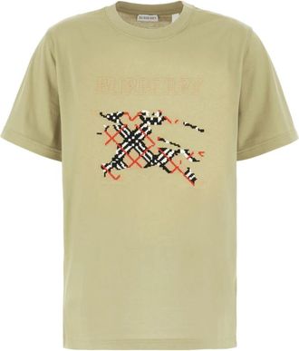 Burberry Mujer, Camisetas, Verde, Talla: S
