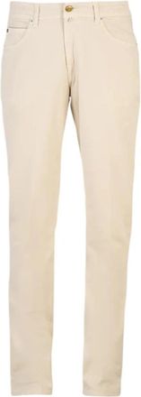 BRIGLIA 1949 Ribot-C Jeans - Heren - Slim Fit Jeans - Beige - M - Jeans