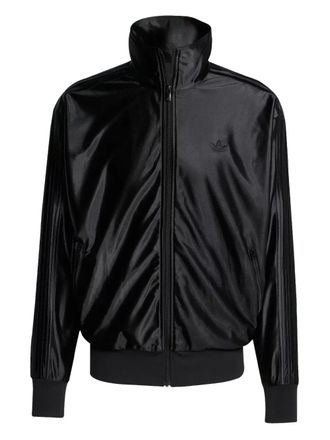 adidas 3 jack met gestreept detail - Zwart