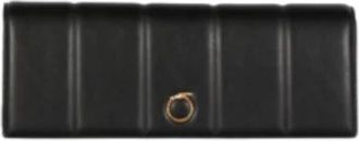 Trussardi Dune Clutch - Dames - Clutches - Zwart - ONE Size - Leer - Tassen