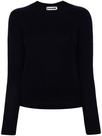 Jil Sander crew-neck sweater - Blue