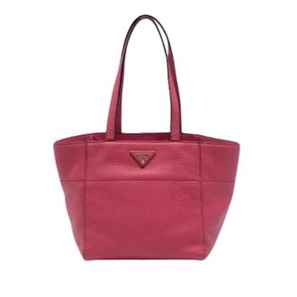 Prada Pre-owned Tote Bags, female, Pink, Size: ONE SIZE Pre-owned Leather Tote Bag