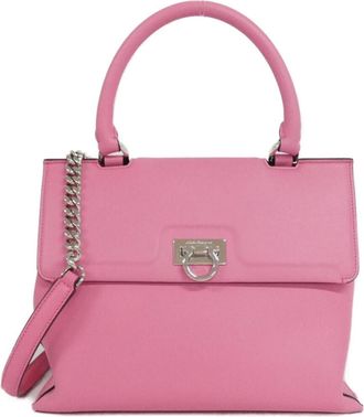 Ferragamo Leather Handbag (Pre-Owned)