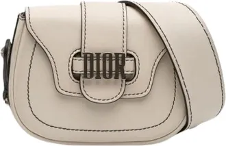 Dior Pre-owned Cross Body Bags, female, White, Size: ONE SIZE Pre-owned Crossbody Bag