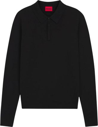 HUGO BOSS Hombre, Camisetas, Negro, Talla: M