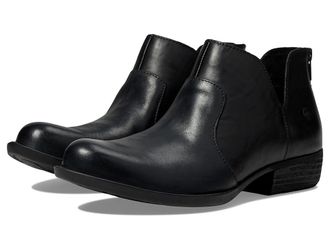 Born Kerri Womens Dress Zip Boots Black Full Grain Leather : 6.5 M (B)