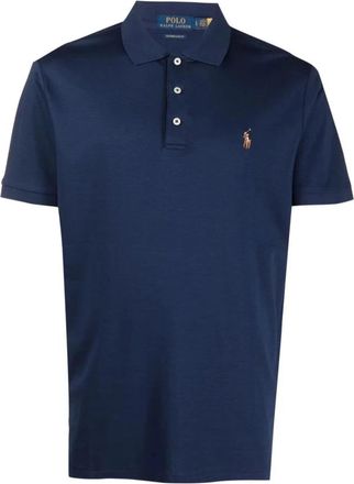 Polo Ralph Lauren Casual Polo Knit Shirt - Heren - Polos - Blauw - M - Katoen - Tops