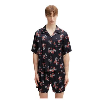 Rhude Camicia a Maniche Corte Turbo Floreale - - Shirts - Uomo - Multicolore - L