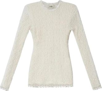 Isabel Marant IM H26 Sweater - Dames - Ronde hals truien - Wit - M - Truien & Vesten