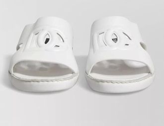 Dolce & Gabbana cutout rubber slides