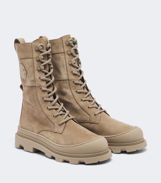 Moncler Vera leather ankle boots