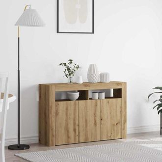 vidaXL Vidaxl - Credenza rovere artigianale 116 x 30 x 75 cm Legno multistrato