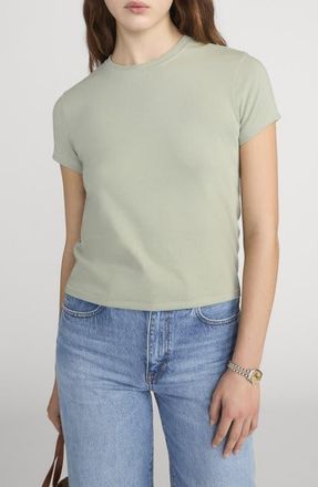 Frame Denim The Vintage Baby T-Shirt in Sage at Nordstrom, Size X-Small