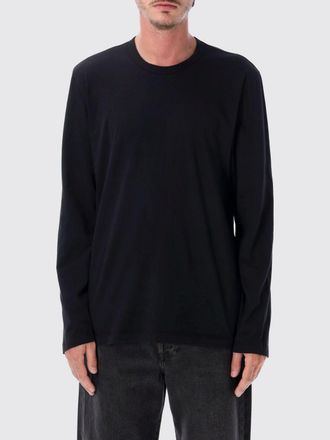 James Perse T-shirt a maniche lunghe in cotone con scollo a girocollo