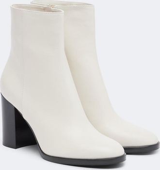 Gianvito Rossi Botines Santiago de piel
