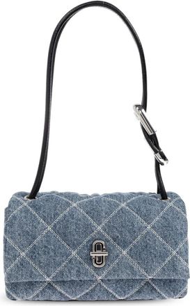 Marc Jacobs Schoudertas Dual Mini - Dames - Schoudertassen - Blauw - ONE Size - Denim - Tassen