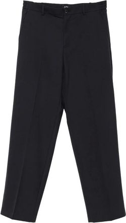 A.P.C. A.p.c., Broeken, Heren, Blauw, M, Wol, Kostuumbroek
