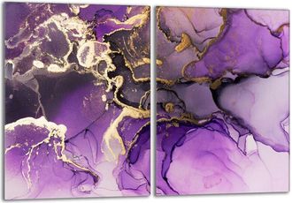 OEM Placa Protectora De Vidrio Para Estufa 2x40x52 Morado