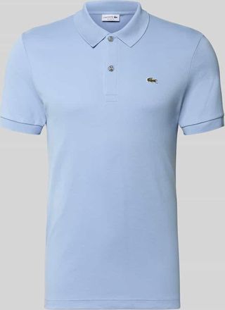Lacoste Regular Fit Poloshirt aus reiner Baumwolle in Rauchblau, Gr&ouml;&szlig;e XXXL