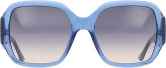 Guess GU00283 90B Womens Sunglasses Blue Size 57