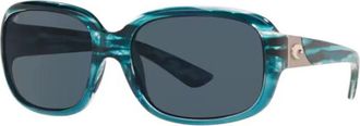 Costa 6S9041 Gannet Polarized 904109 Womens Sunglasses Blue Size 58