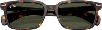 Ray-Ban Brunel Zonnebril - unisex - Zonnebrillen - Bruin - 56 MM - Accessoires