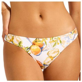 Seafolly Riviera Coast Reversible Hipster Bikini-Bottom f&uuml;r Damen | orange