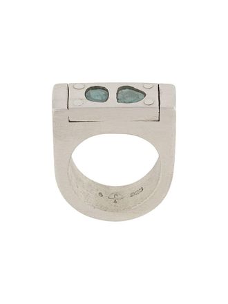 Parts Of Four Plate single ring - Silver