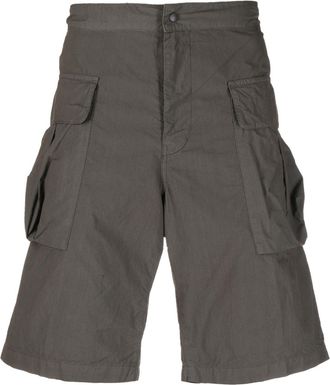 Aspesi cotton cargo shorts - men - Cotton - 48 - Grey