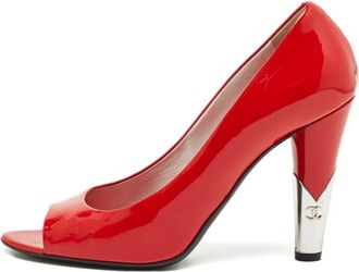 Chanel Sandali in pelle - Rosso