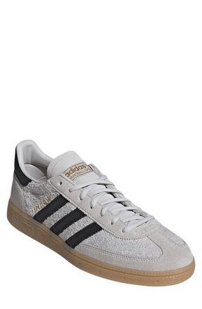 adidas Gender Inclusive Handball Spezial Sneaker in Grey One/Core Black/Gum4 at Nordstrom, Size 10.5 Womens