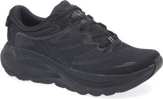 Hoka One One Gaviota 6 Running Shoe in Black /Black at Nordstrom, Size 10.5