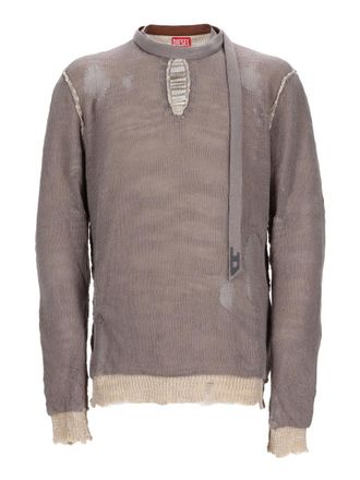 Diesel K-Daianeris Sweater - Gray