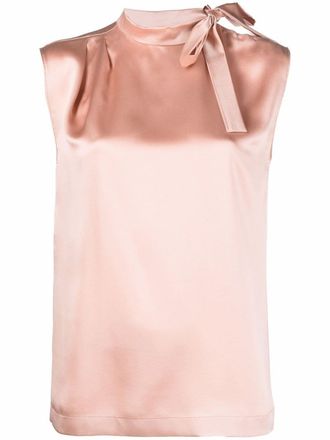 Alberta Ferretti Zijden blouse - Oranje