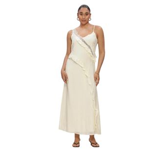 Copenhagen Muse Cmnorma Dress - Dames - Jurken - Beige - Maat: S