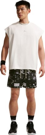 Nike Standard Issue Dri-FIT 13cm Shorts White Black Pale Ivory IF2574-100