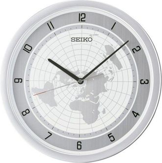 Seiko Wall Clock - SEIKO - QXA814A - Silver - 36 cm - Japanese Quartz