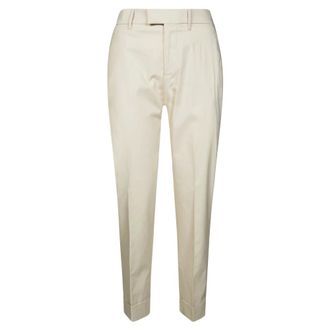 Berwick 1707 Cropped Trousers, female, White, Size: 2XS Pantalone Sigaretta Tecnico