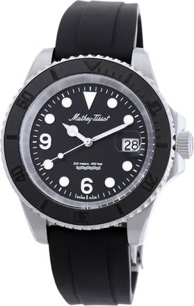 Mathey-Tissot Mathy Design Quartz Black Dial Mens Watch H909AN