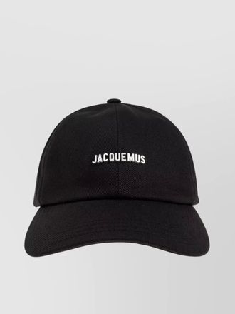Jacquemus gadjo cap curved brim