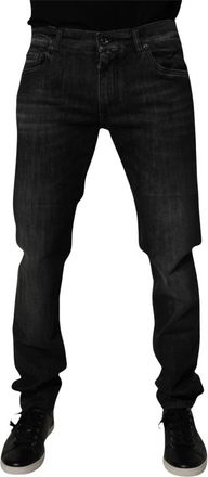 Dolce & Gabbana Heren, Jeans, Grijs, Maat: M