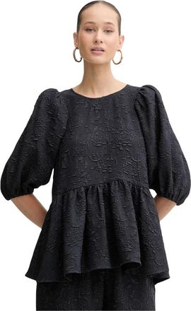 Stine Goya Sg.ps 26.T065.2458 Blouse - Dames - Blouses - Blauw - S - Polyester - Overhemden