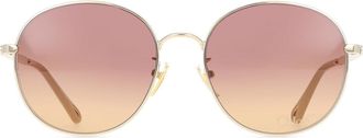 Chlo&eacute; CH0325SK Asian Fit 004 Womens Sunglasses Gold Size 56