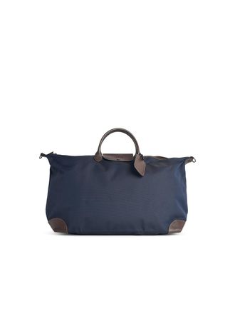 Longchamp Xl Blaue Reisetasche aus recyceltem Tela von Boxford